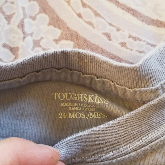 Carter's, Toughskins Striped Top Navy Sweat Pants - Picture 3 of 7